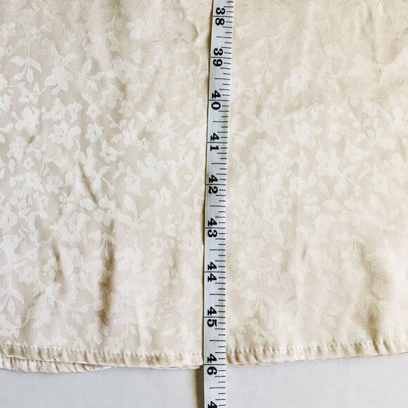 SADIE AND SAGE JUST FOR YOU SATIN MIDI DRESS IVORY FLORAL PRINT SIZE LARGE‎ - Picture 12 of 13